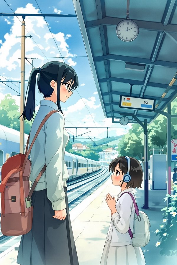青之花 - 哔咔漫画官网百合番剧封面